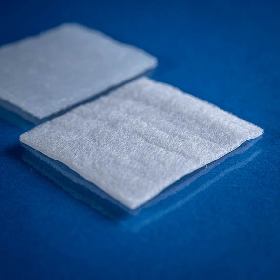 Air-laid nonwoven fabric