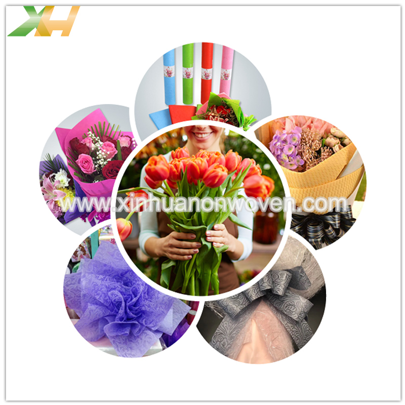 Ist Geschenkpapier aus Vliesstoff zum Verpacken von Blumensträußen geeignet?